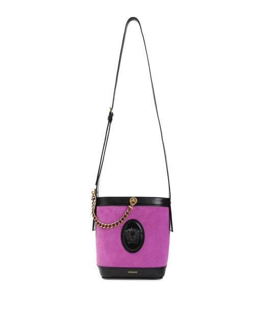 Versace Pink Mini Bucket Bag