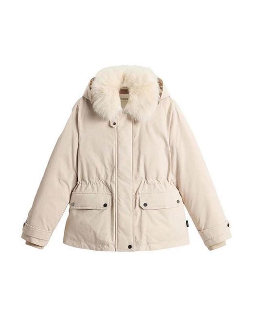 Woolrich Natural Arctic Parka Coat