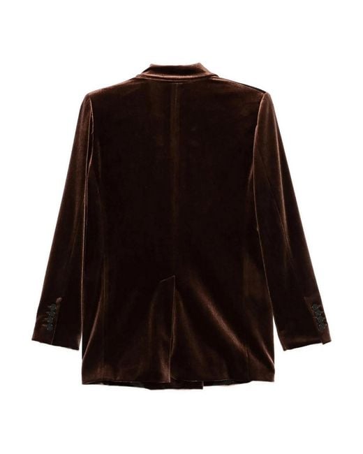 Ralph Lauren Brown Kimono Jacket for men