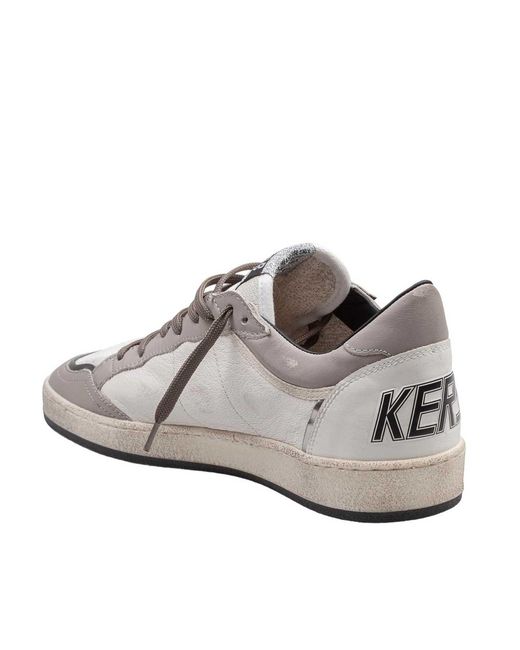 Golden Goose Deluxe Brand White Ballstar Sneakers for men