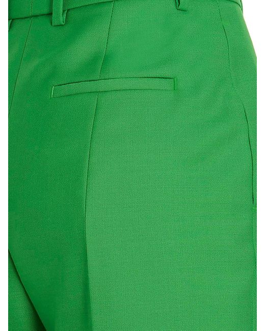 McQueen Green Straight Leg Pants