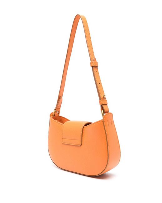 Hogan Orange H-bag Leather Shoulder Bag