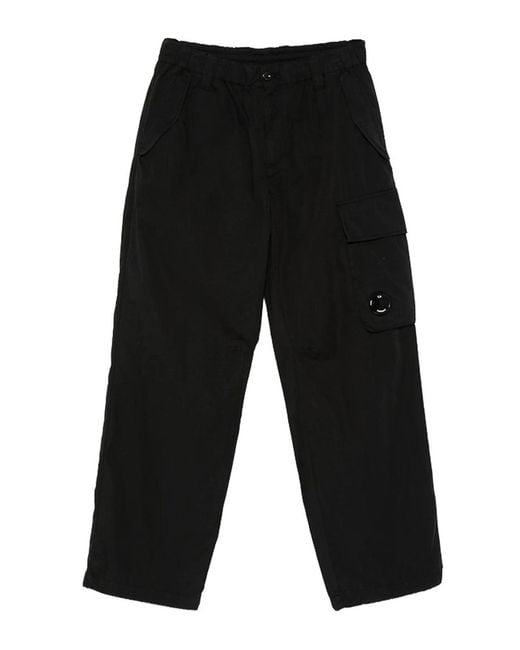 C P Company Black Pant for men