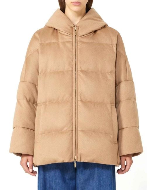 Max Mara Natural Reversible Down Jacket