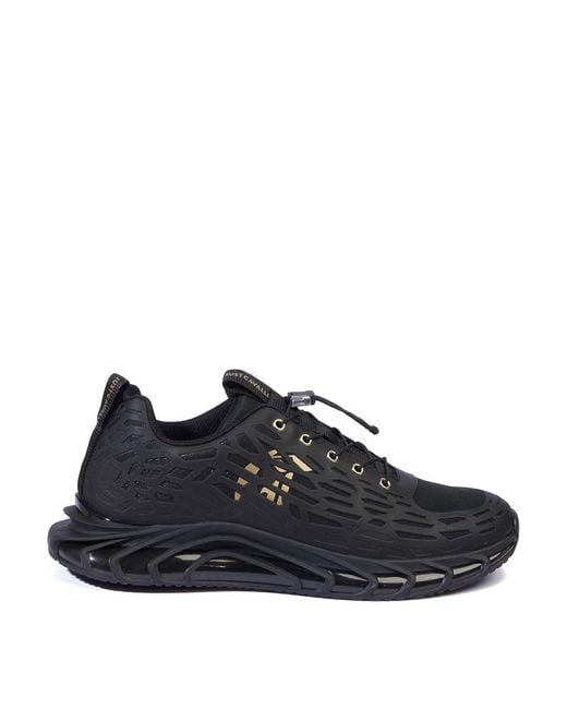 Just Cavalli Black Sneakers Leto for men