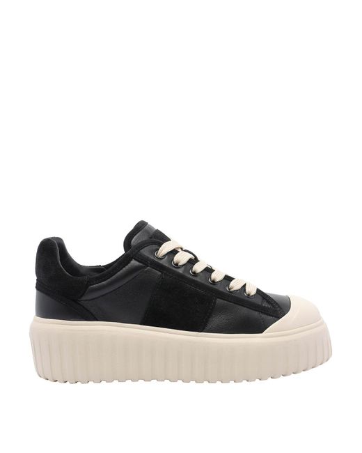 Hogan Black H-Stripes Sneakers