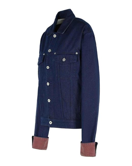 J.W. Anderson Blue Cotton Jacket