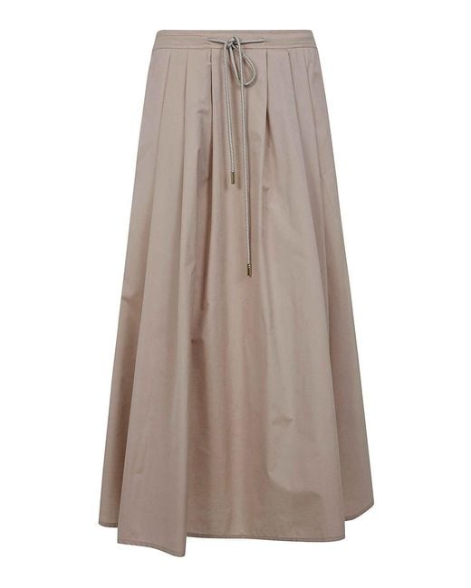 Seventy Natural Skirt Taffetas