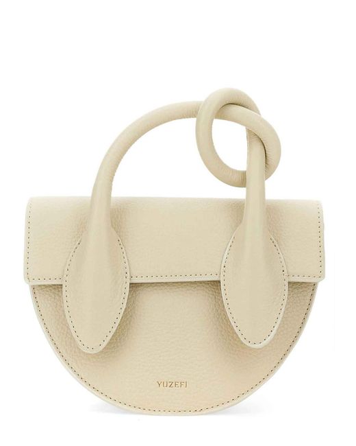 Yuzefi White Pretzel Bag