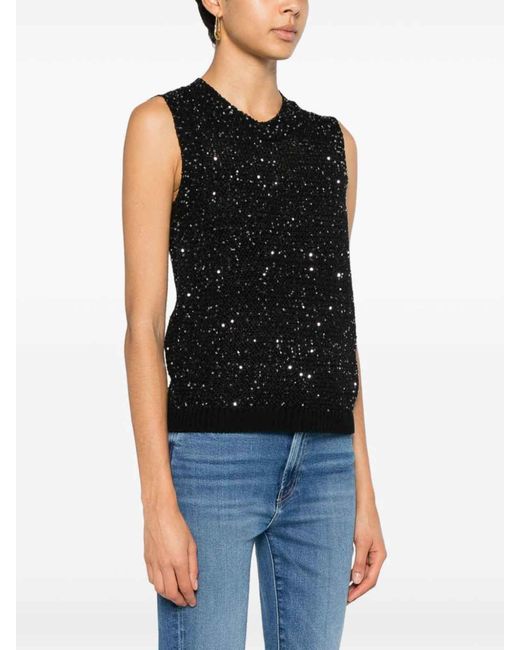 Golden Goose Deluxe Brand Black Crewneck