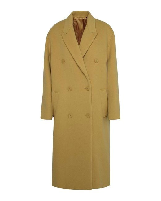 Isabel Marant Yellow Theodore Coat