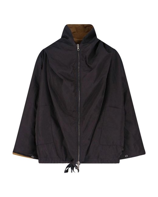 Kimonorain Brown Reversible Zip Jacket