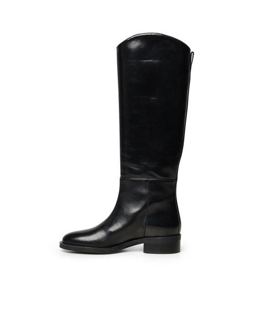 Evaluna Black Jersey Boots