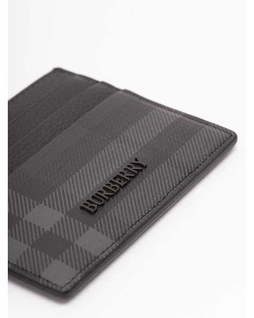 Burberry White Tall Sandon Wallet for men