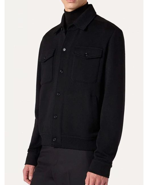 Lardini Black Jacket for men
