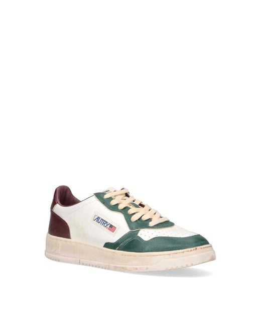 Autry White Sneakers Low for men