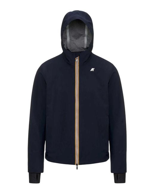 K-Way Blue Jacket for men