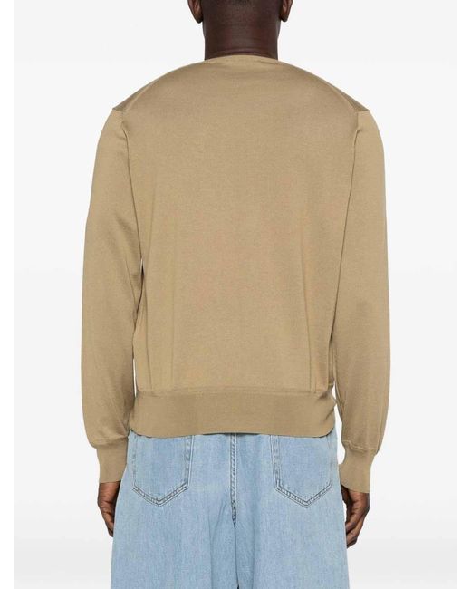 Tom Ford Natural Crew Neck Sweater for men