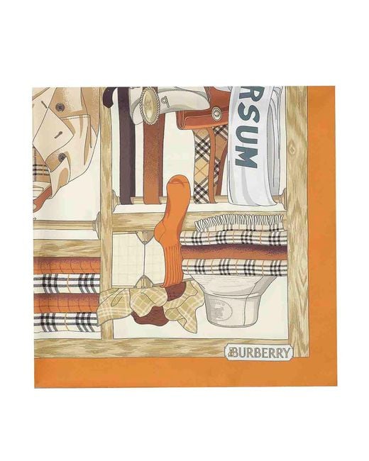 Burberry Metallic Wardrobe Scarf