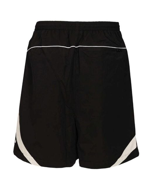 Acne Black Casual Nylon Shorts for men