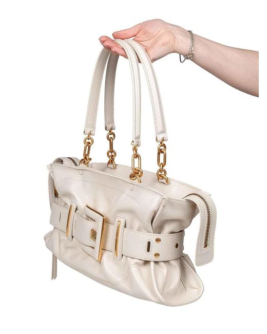 Balmain Natural Anthem Bag