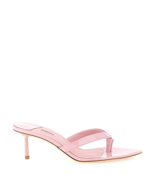 Le Silla Pink Gisele Sandals