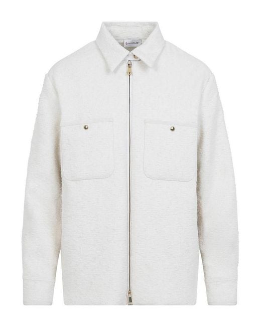 Moncler White Cotton Shirt