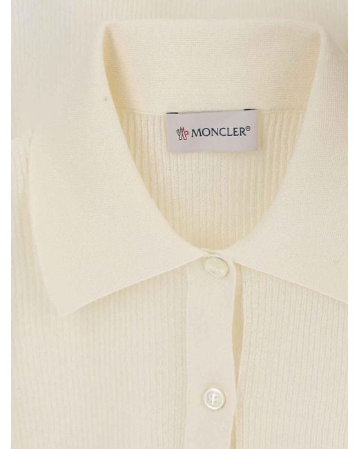 Moncler White Top Cotton