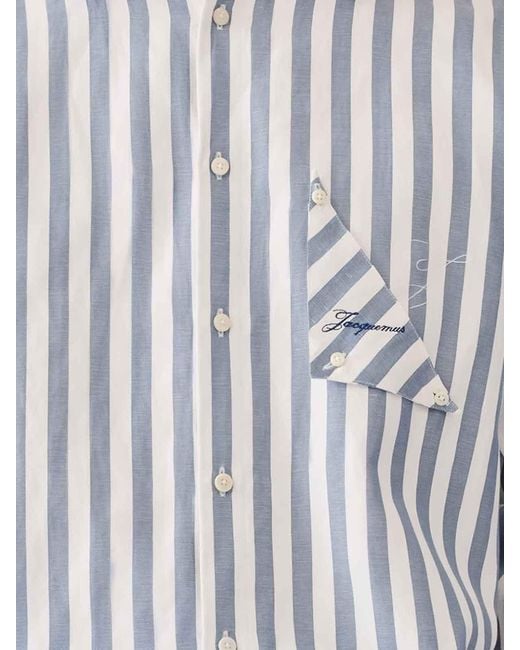Jacquemus Blue The Chemise Voilier for men