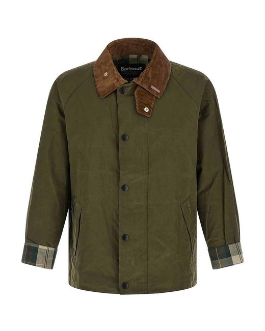 Barbour Green Transporter Icons Jacket for men