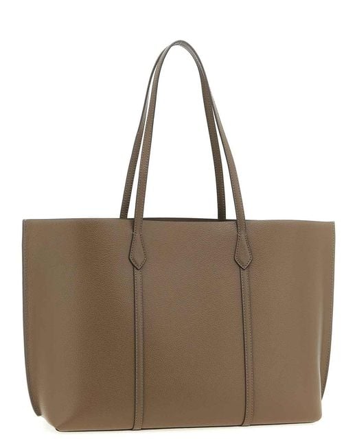 Tory Burch Brown Perry Shopping Bag