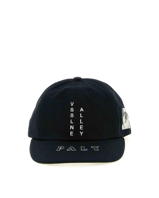 PALY Black Vsslne Alley Cap for men
