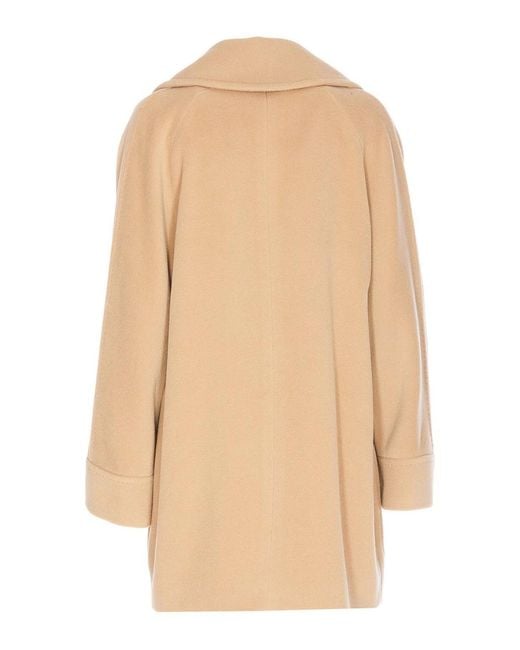 Tagliatore Natural Long Sleeve V-Neck Double-Breasted Jacket