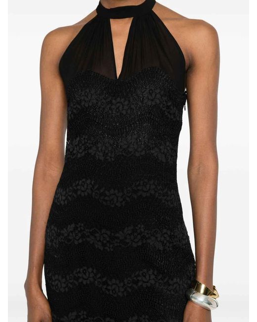 Twinset Black Long Dress