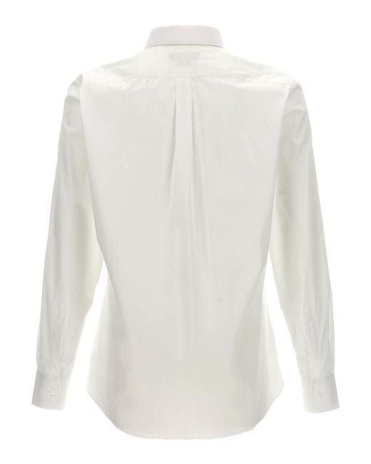 Dolce & Gabbana White Cotton Blend for men