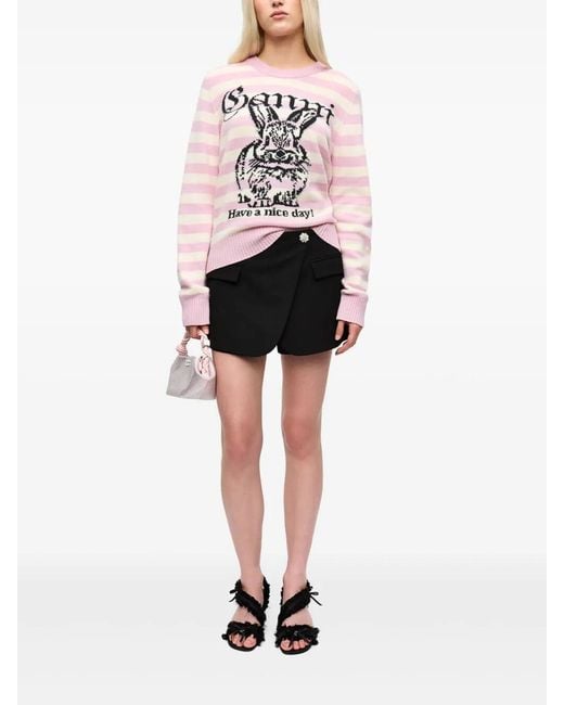 Ganni Pink Sweaters