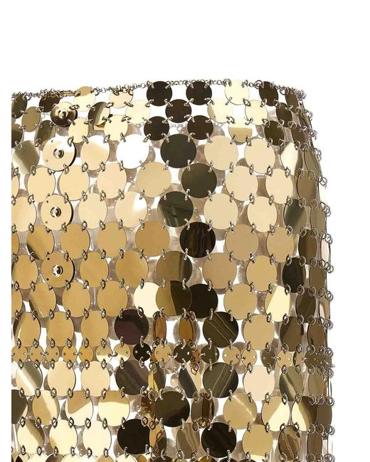 Rabanne Metallic Skirt