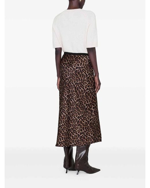 Anine Bing Brown Skirt