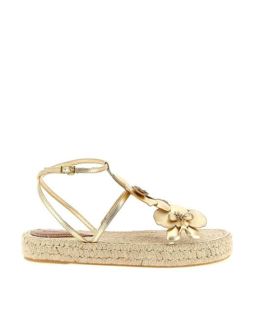 Zimmermann Metallic Orchid Sandals
