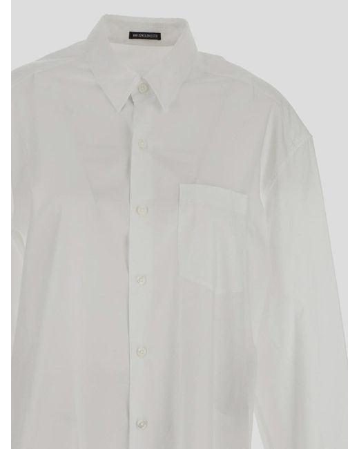 Ann Demeulemeester White Shirt