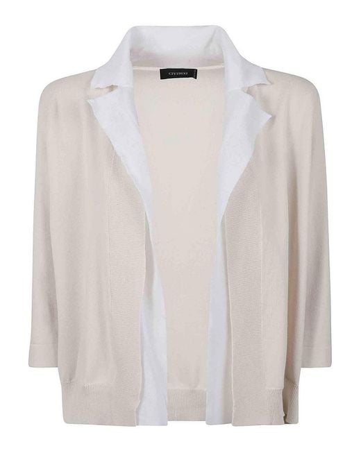 Cividini White Cardigan