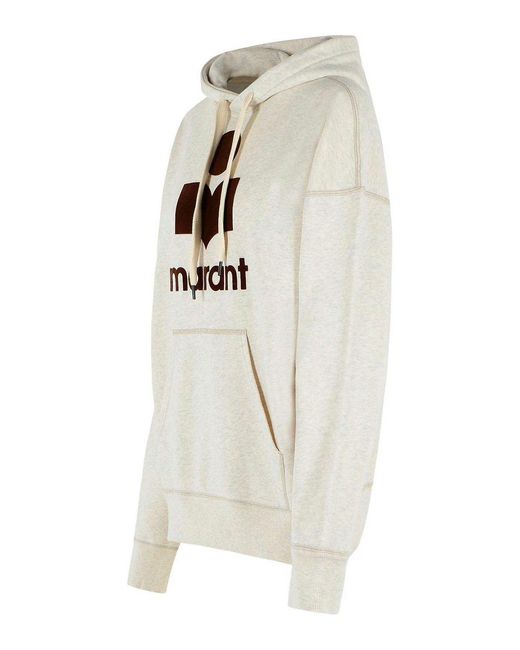 Isabel Marant White Mansel Sweatshirt