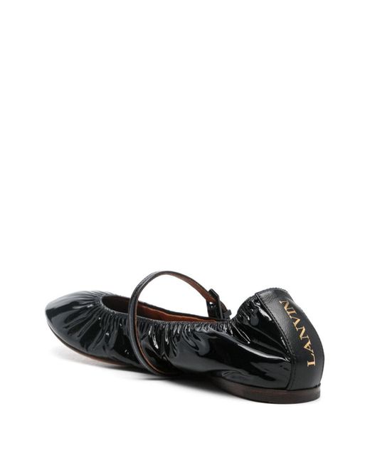 Lanvin White Ballerinas
