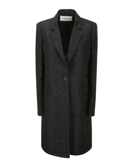 Lanvin Black Long Coat