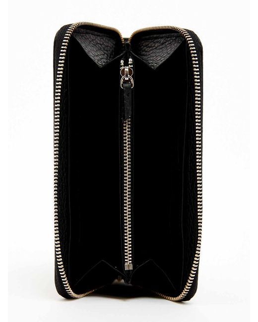 Orciani Black Continental Wallet