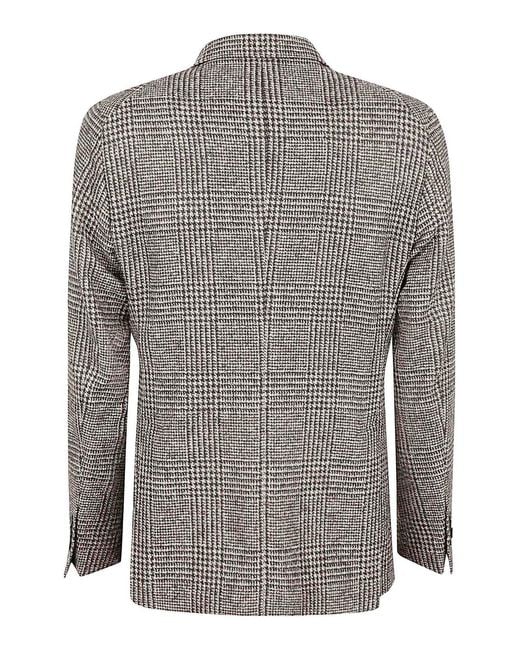 Tagliatore Gray Jacket for men