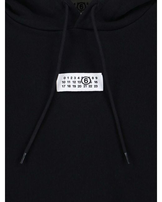 MM6 by Maison Margiela Black Hoodie