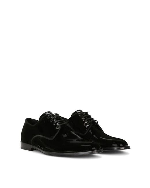 Dolce & Gabbana Black Laced Up for men