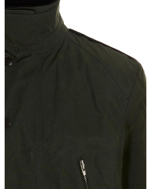Department 5 Black Wax Cotton Jacket for men