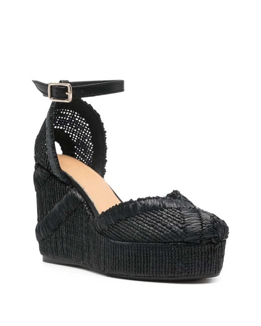 Castaner Black Espadrilles